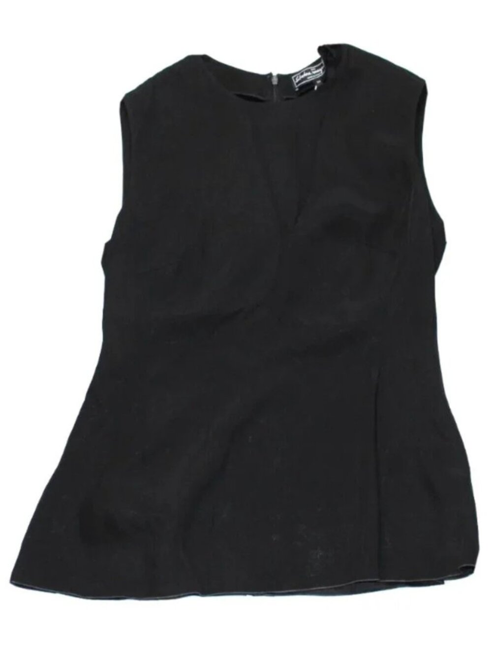 $800 Women's Salvatore Ferragamo Acetate Viscose Blend Knit Tank Shirt 38 IT